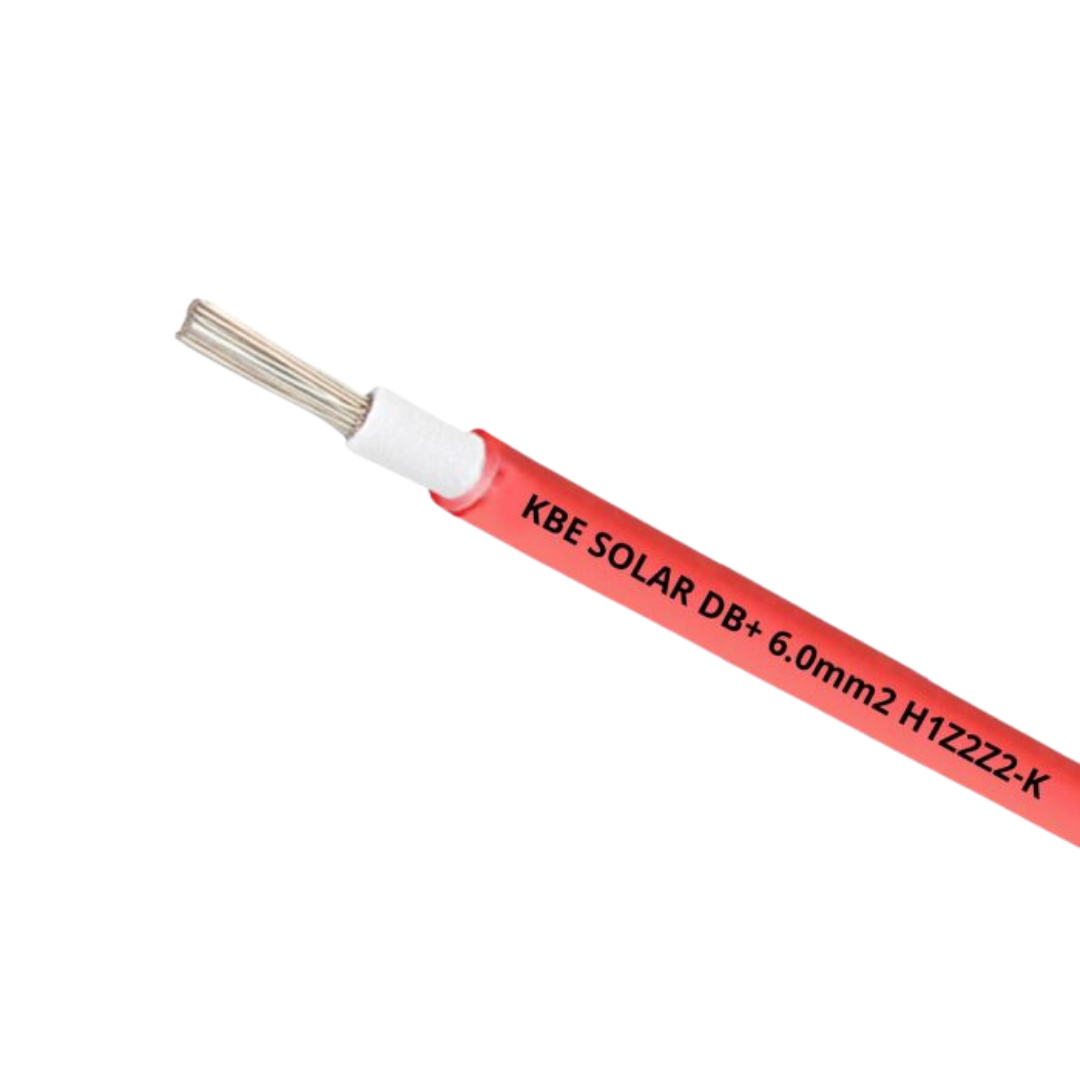 Cable SOLARFLEX-X H1Z2Z2-K 6mm2 Rojo Libre de Halógeno 1800 VDC