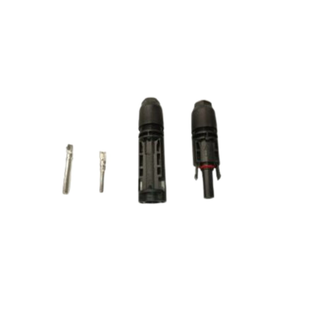 Par Conectores MC4 para Cable de 4-6mm2 Hembra-Macho 40a 1500VDC